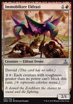 Immobilizer Eldrazi - Oath of the Gatewatch (Uncommon) [OGW-97]