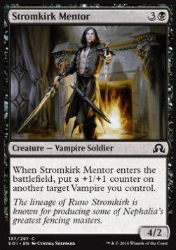 Stromkirk Mentor - Shadows over Innistrad (Common) [SOI-137]