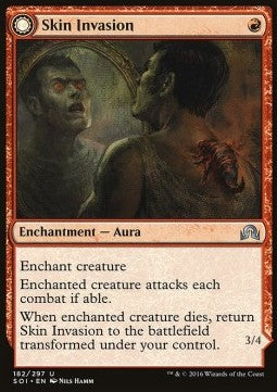 Skin Invasion / Skin Shedder - Shadows over Innistrad (Uncommon) [SOI-182]