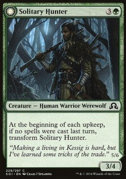 Solitary Hunter / One of the Pack - Shadows over Innistrad (Common) [SOI-229]