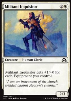 Militant Inquisitor - Shadows over Innistrad (Common) [SOI-26]