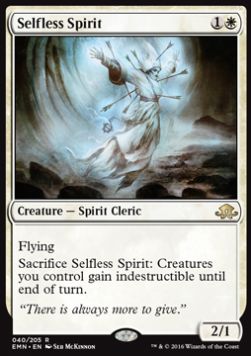 Selfless Spirit - Eldritch Moon (Rare) [EMN-40]
