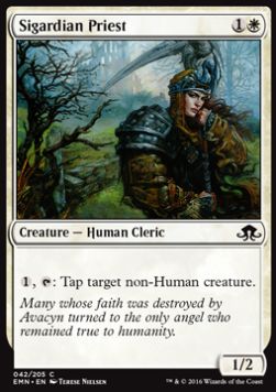 Sigardian Priest - Eldritch Moon (Common) [EMN-42]