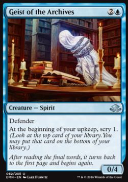Geist of the Archives - Eldritch Moon (Uncommon) [EMN-62]