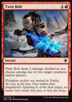 Twin Bolt - Conspiracy: Take the Crown (Common) [CN2-173]