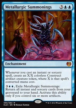 Metallurgic Summonings - Kaladesh (Mythic) [KLD-56]