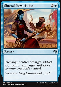 Shrewd Negotiation - Kaladesh (Uncommon) [KLD-64]