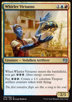 Whirler Virtuoso - Kaladesh (Uncommon) [KLD-190]