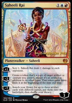 Saheeli Rai - Kaladesh: Promos (Mythic) [PKLD-186]