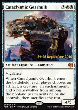 Cataclysmic Gearhulk - Kaladesh: Promos (Mythic) [PKLD-9]