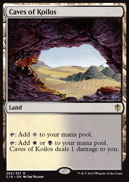 Caves of Koilos - Commander 2016 (Rare) [C16-285]