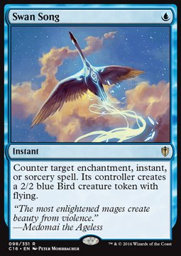 Swan Song - Commander 2016 (Rare) [C16-98]
