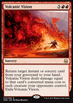 Volcanic Vision - Duel Decks: Mind vs. Might (Rare) [DDS-19]