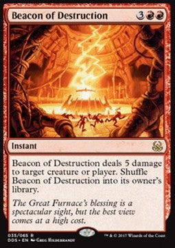 Beacon of Destruction - Duel Decks: Mind vs. Might (Rare) [DDS-35]