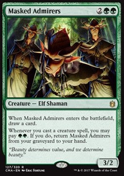 Masked Admirers - Commander Anthology (Rare) [CMA-127]