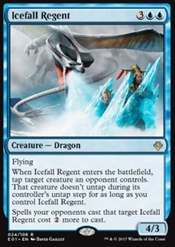 Icefall Regent - Archenemy: Nicol Bolas (Rare) [E01-24]
