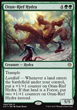 Oran-Rief Hydra - Archenemy: Nicol Bolas (Rare) [E01-69]