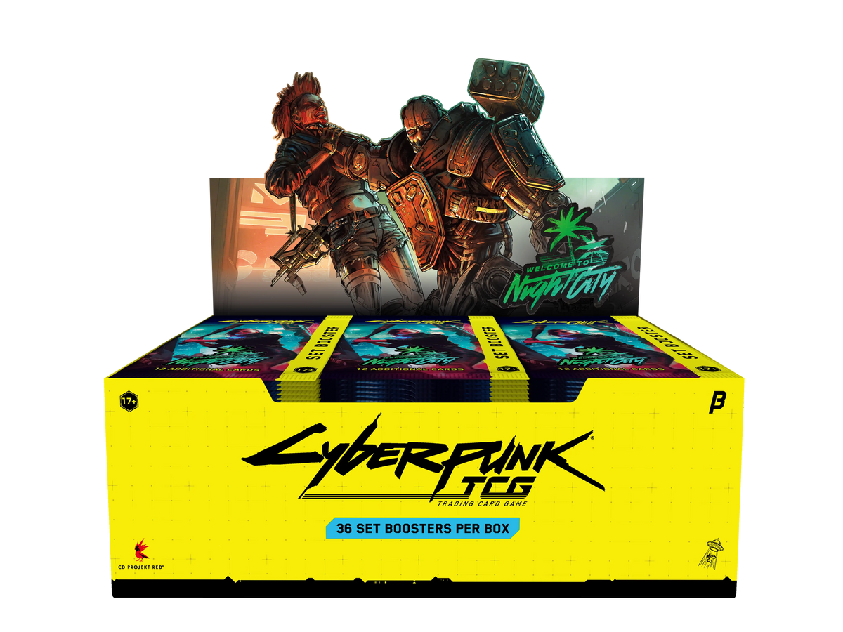 CYBERPUNK TCG - WELCOME TO NIGHT CITY - BETA BOOSTER BOX - ENG