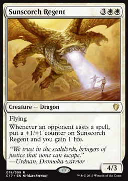 Sunscorch Regent - Commander 2017 (Rare) [C17-74]