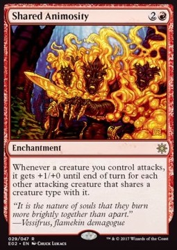 Shared Animosity - Explorers of Ixalan (Rare) [E02-29]
