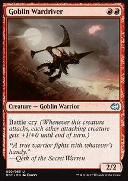 Goblin Wardriver - Duel Decks: Merfolk vs. Goblins (Uncommon) [DDT-50]