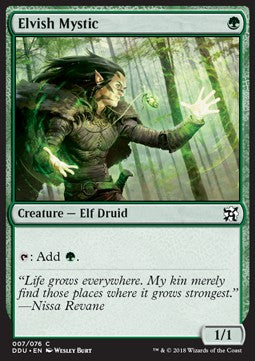 Elvish Mystic - Duel Decks: Elves vs. Inventors (Common) [DDU-7]