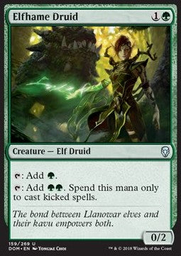 Elfhame Druid - Dominaria (Uncommon) [DOM-159]