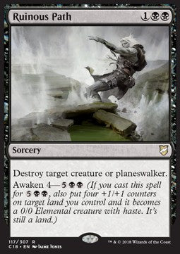 Ruinous Path - Commander 2018 (Rare) [C18-117]