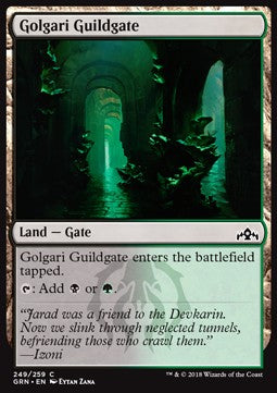 Golgari Guildgate (V.2) - Guilds of Ravnica (Common) [GRN-249]