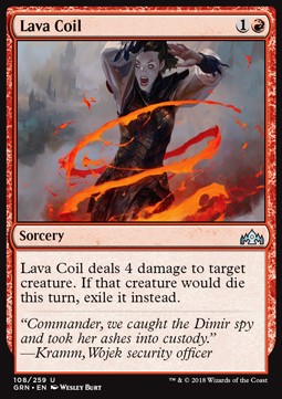 Lava Coil - Guilds of Ravnica (Uncommon) [GRN-108]