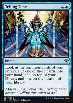 Telling Time - Guilds of Ravnica: Guild Kits (Uncommon) [GK1-4]