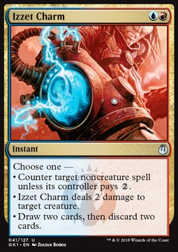 Izzet Charm - Guilds of Ravnica: Guild Kits (Uncommon) [GK1-41]