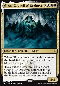 Ghost Council of Orzhova - Ravnica Allegiance: Guild Kits (Rare) [GK2-40]
