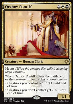 Orzhov Pontiff - Ravnica Allegiance: Guild Kits (Rare) [GK2-43]