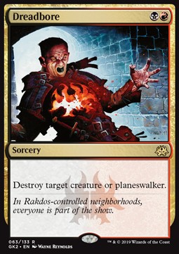 Dreadbore - Ravnica Allegiance: Guild Kits (Rare) [GK2-63]
