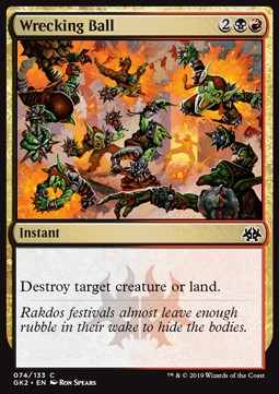 Wrecking Ball - Ravnica Allegiance: Guild Kits (Common) [GK2-74]