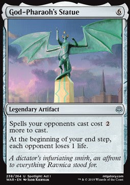 God-Pharaoh's Statue - War of the Spark (Uncommon) [WAR-238]