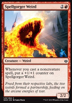 Spellgorger Weird - War of the Spark (Common) [WAR-145]