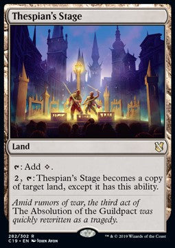Thespian's Stage - Commander 2019 (Rare) [C19-282]
