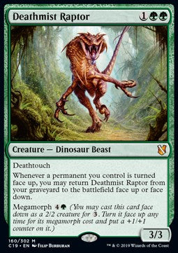 Deathmist Raptor - Commander 2019 (Mythic) [C19-160]