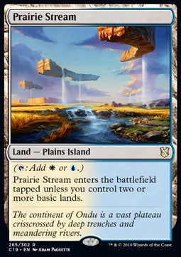 Prairie Stream - Commander 2019 (Rare) [C19-265]