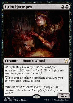 Grim Haruspex - Commander 2019 (Rare) [C19-118]