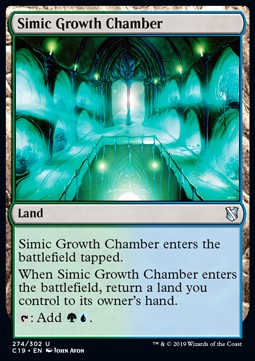 Simic Growth Chamber - Commander 2019 (Uncommon) [C19-274]