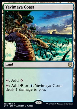 Yavimaya Coast - Commander 2019 (Rare) [C19-287]