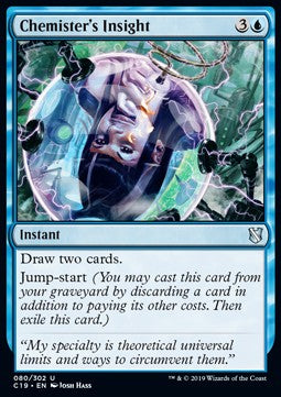 Chemister's Insight - Commander 2019 (Uncommon) [C19-80]