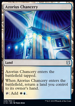 Azorius Chancery - Commander 2019 (Uncommon) [C19-228]