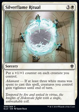 Silverflame Ritual - Throne of Eldraine (Common) [ELD-30]