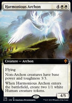 Harmonious Archon - Throne of Eldraine: Extras (Mythic) [XELD-338]