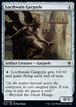 Locthwain Gargoyle - Throne of Eldraine (Common) [ELD-225]