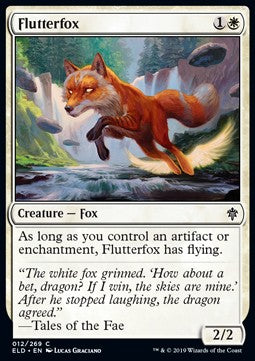 Flutterfox - Throne of Eldraine (Common) [ELD-12]